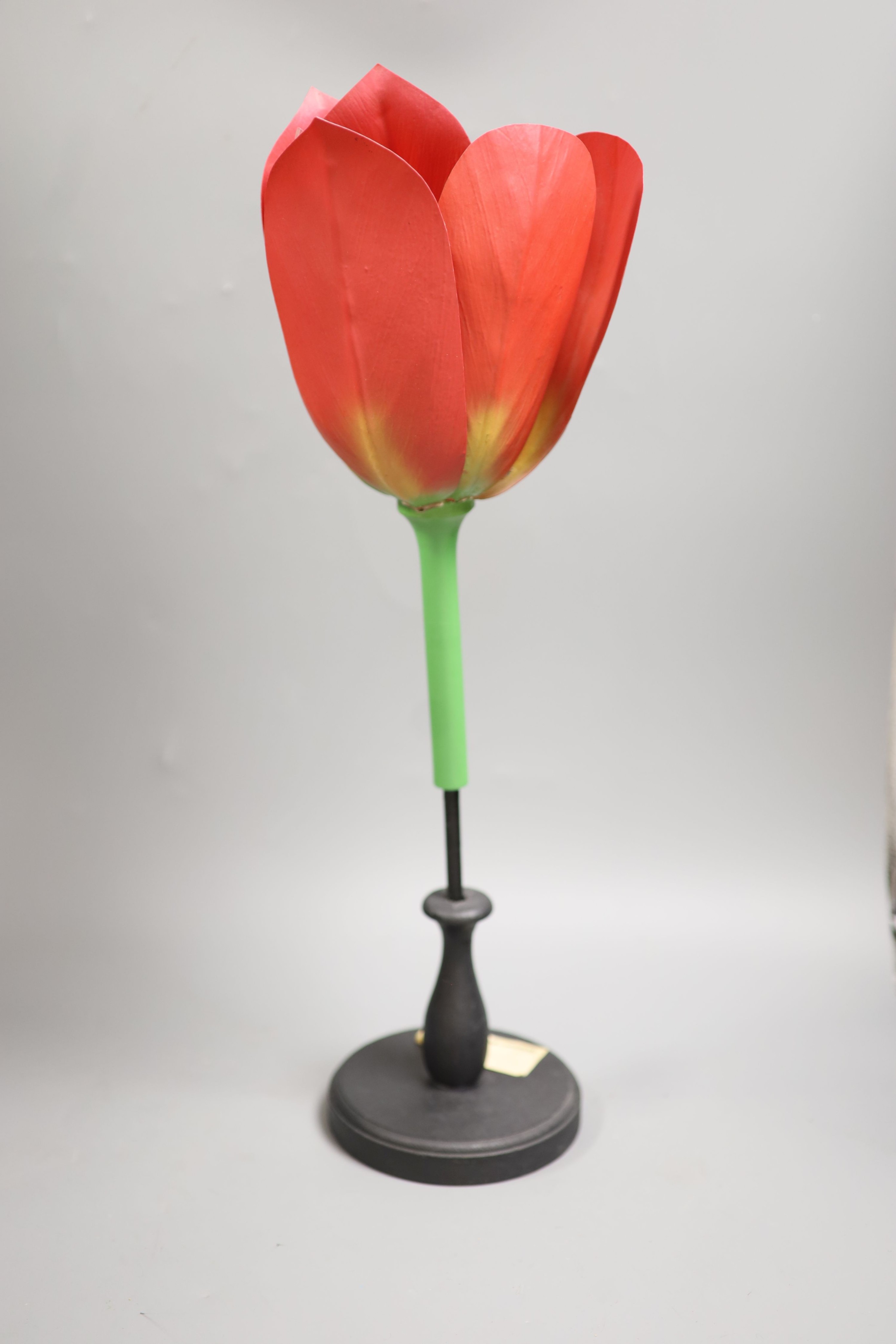 An original Brendel Modell of a tulip, 55cm high